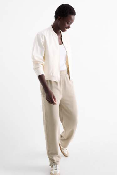 Damen - Jogginghose - beige