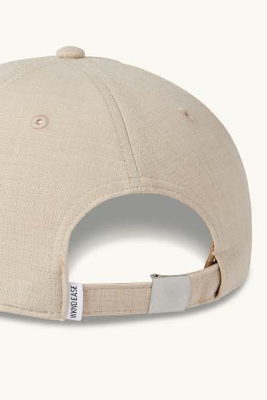 Herren - Cap - hellbeige
