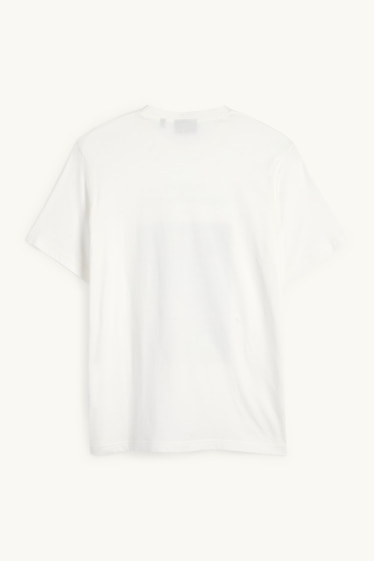 Herren - T-Shirt - Regular Fit - weiß