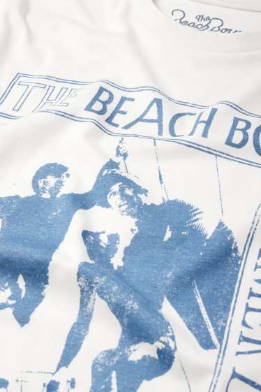 Heren - T-shirt - regular fit - Beach Boys - wit