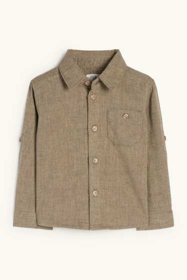 Bébés garçons - Tenue pour bébé - 2 pièces - marron clair