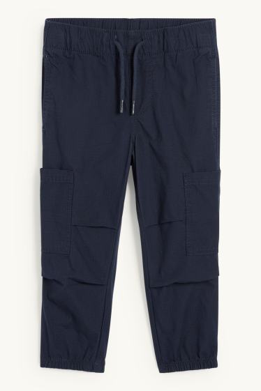Children Boys - Cloth trousers - dark blue