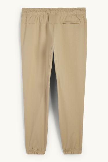 Herren - Funktions-Jogginghose - beige