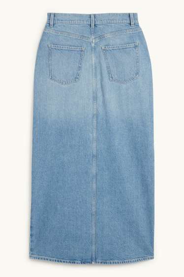 Damen - Jeansrock - jeansblau