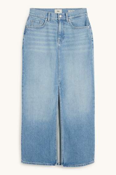 Damen - Jeansrock - jeansblau
