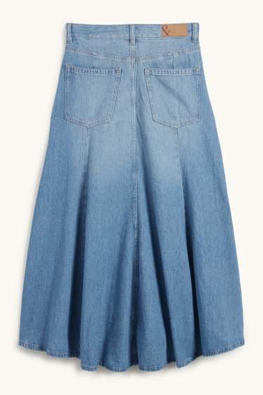 Damen - Jeansrock - jeansblau