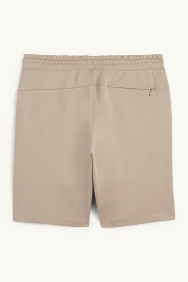 Herren - Sweatshorts - beige