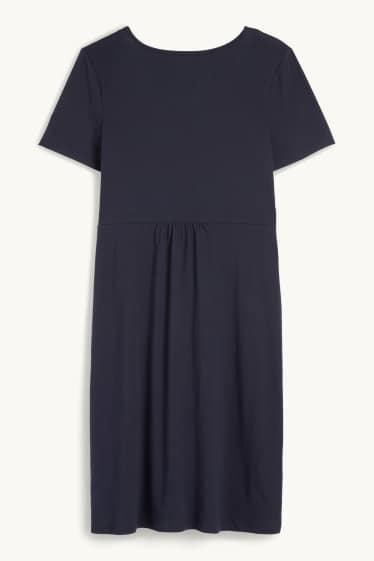 Femmes - Chemise de nuit d'allaitement - bleu foncé