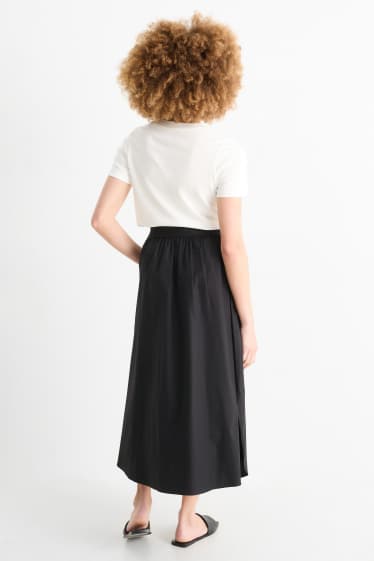 Donna - Gonna con cintura - nero
