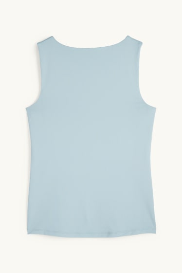 Damen - Top - hellblau