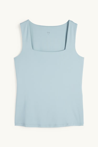 Damen - Top - hellblau