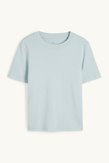 Femei - Tricou - slim fit - verde mentă