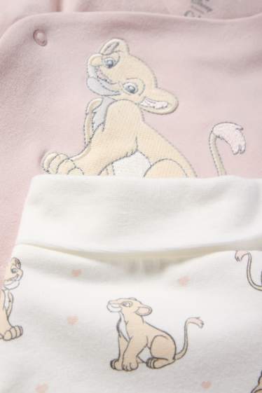 Baby Mädchen - Der König der Löwen - Erstlingsoutfit - 2 teilig - rosa