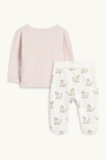 Baby Mädchen - Der König der Löwen - Erstlingsoutfit - 2 teilig - rosa