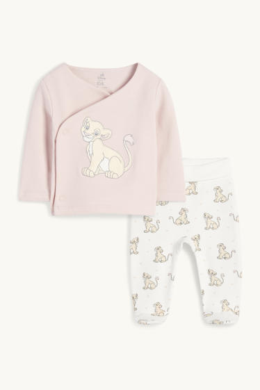 Baby Mädchen - Der König der Löwen - Erstlingsoutfit - 2 teilig - rosa