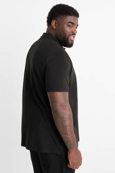 Pánské - Polokošile - černá