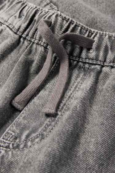 Enfants garçons - Jean cargo - gris