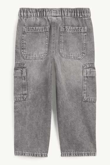 Enfants garçons - Jean cargo - gris