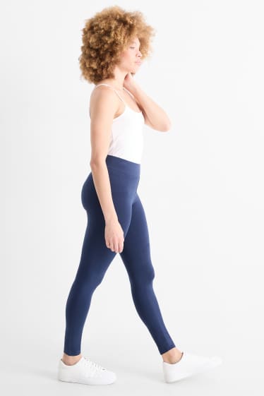Women - Leggings - dark blue