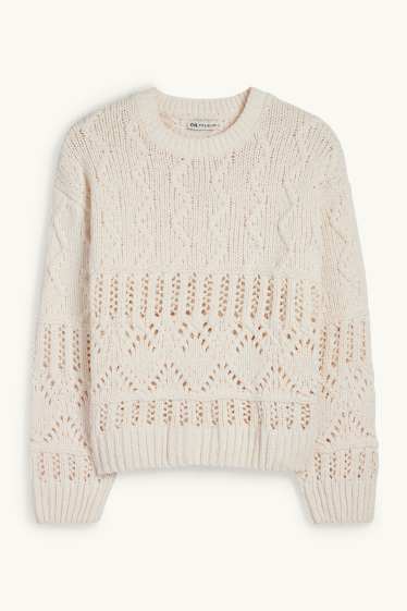 Enfants filles - Pull - beige