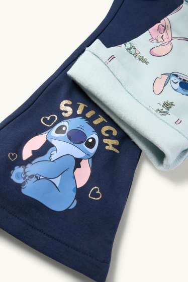 Children Girls - Multipack of 2 - Lilo & Stitch - flared leggings - dark blue
