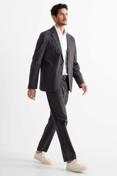 Herren - Baukasten-Hose - Regular Fit - dunkelgrau