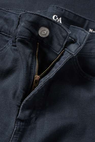 Femmes - Jegging jean - high waist - jean bleu foncé