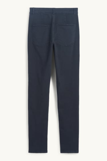 Femmes - Jegging jean - high waist - jean bleu foncé