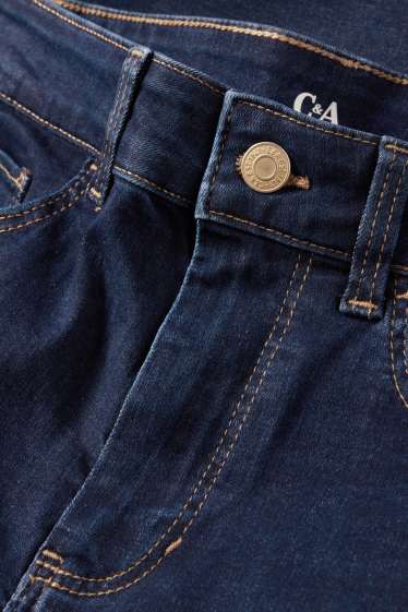 Femei - Jegging jeans - talie înaltă - denim-albastru închis