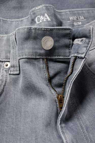 Herren - Slim Jeans - LYCRA® - helljeansgrau