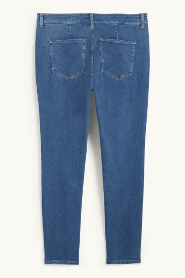 Femmes - Jegging jean - high waist - jean bleu