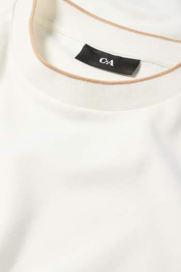 Heren - T-shirt - regular fit - wit