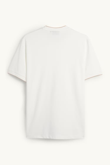 Heren - T-shirt - regular fit - wit