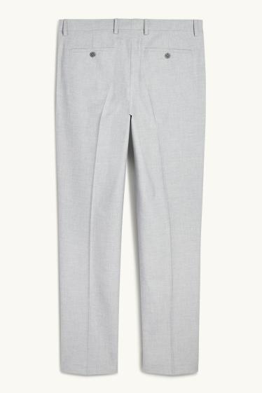 Herren - Baukasten-Hose - Regular Fit - Flex - hellgrau