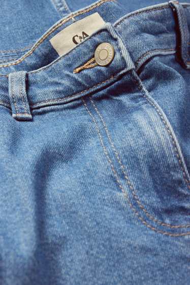 Damen - Jeansrock - helljeansblau