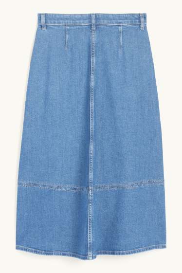 Damen - Jeansrock - helljeansblau