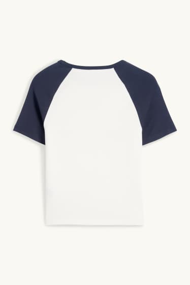 Enfants filles - Pasadena - T-shirt - bleu foncé / blanc