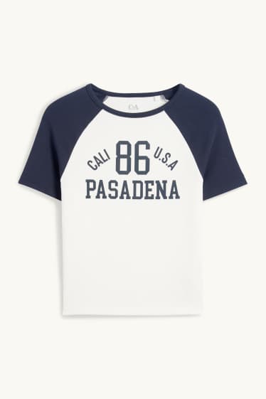 Enfants filles - Pasadena - T-shirt - bleu foncé / blanc