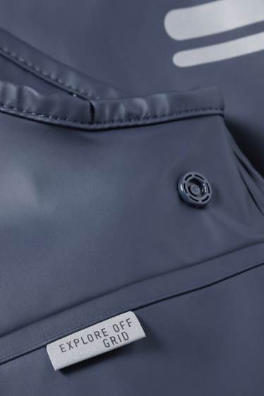 Copii - Băieți - Pantaloni de ploaie - impermeabili - albastru închis