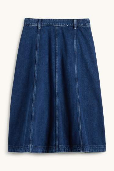 Damen - Jeansrock - jeansblau