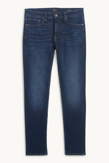 Uomo - Skinny jeans - LYCRA® - jeans blu scuro