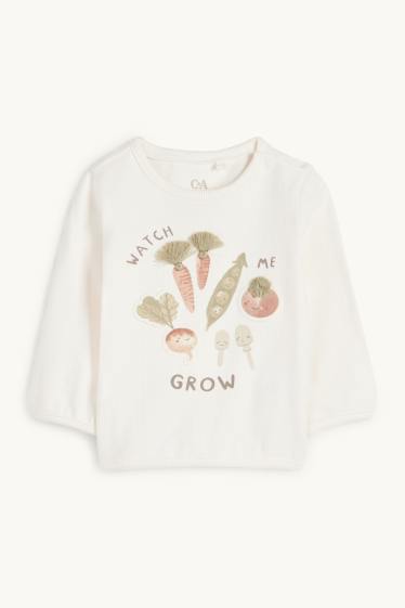 Unisex - Vegetables - baby outfit - 2 piece - cremewhite