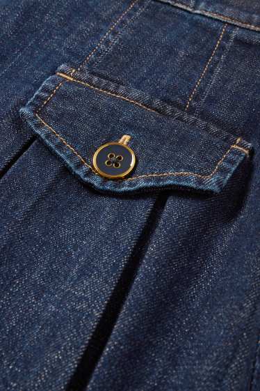 Kinder Mädchen - Jeansrock - dunkeljeansblau