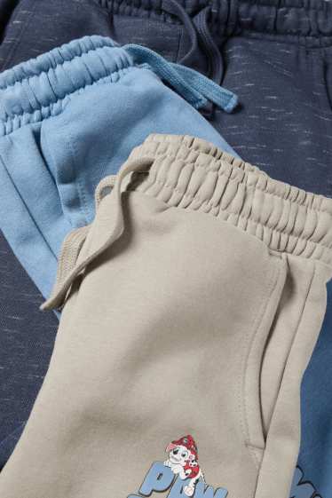 Bambini - Confezione da 3 - PAW Patrol - Chase, Marshall - pantaloni sportivi - blu