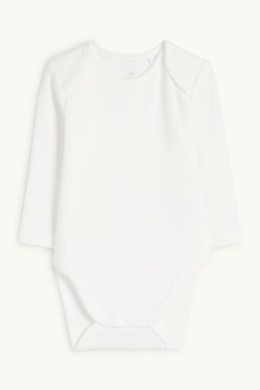 Bébés filles - Minnie Mouse - ensemble avec grenouillère - 2 pièces - blanc / rose