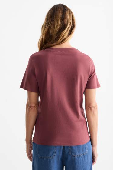 Femei - Tricou - supradimensionat - Paul Gauguin - bordo