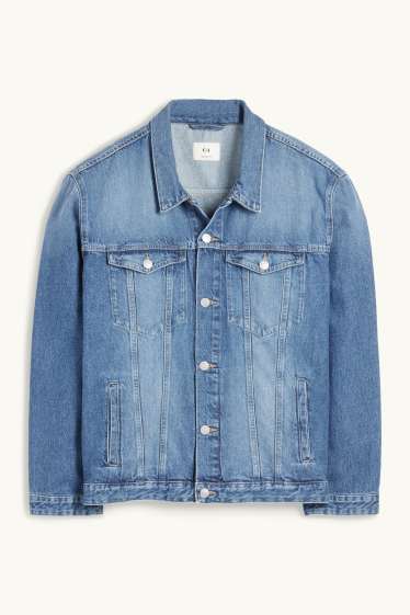 Herren - Jeansjacke - helljeansblau