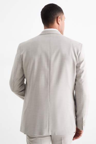 Herren - Baukasten-Sakko - Regular Fit - Flex - hellgrau