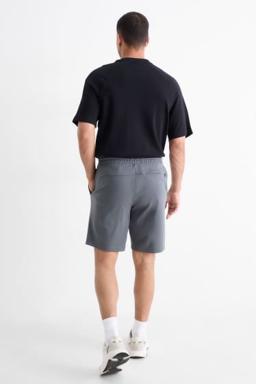 Hommes - Short en molleton - gris foncé