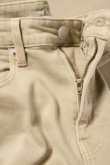 Hommes - Straight jean - vert clair